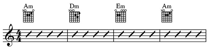 A Minor Chord Progression 1