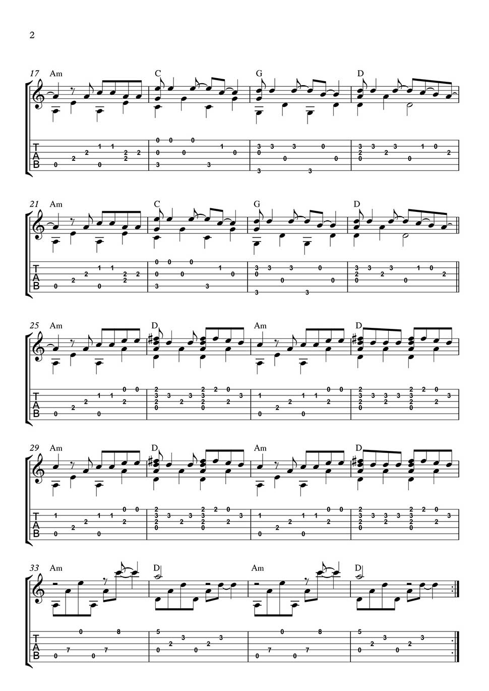 Classical Guitar Chords Chart Pdf