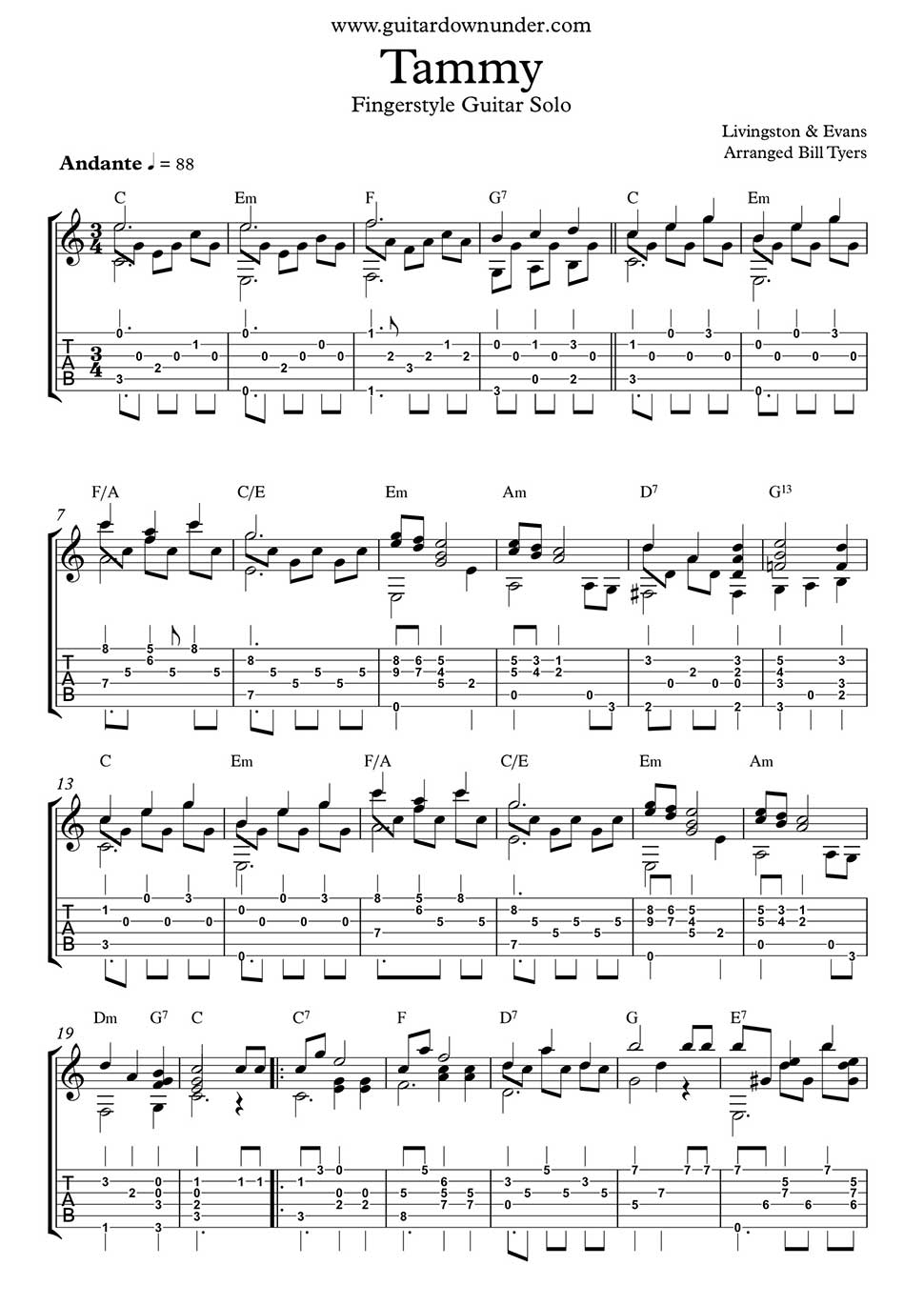 fingerstyle guitar tabs pdf free download